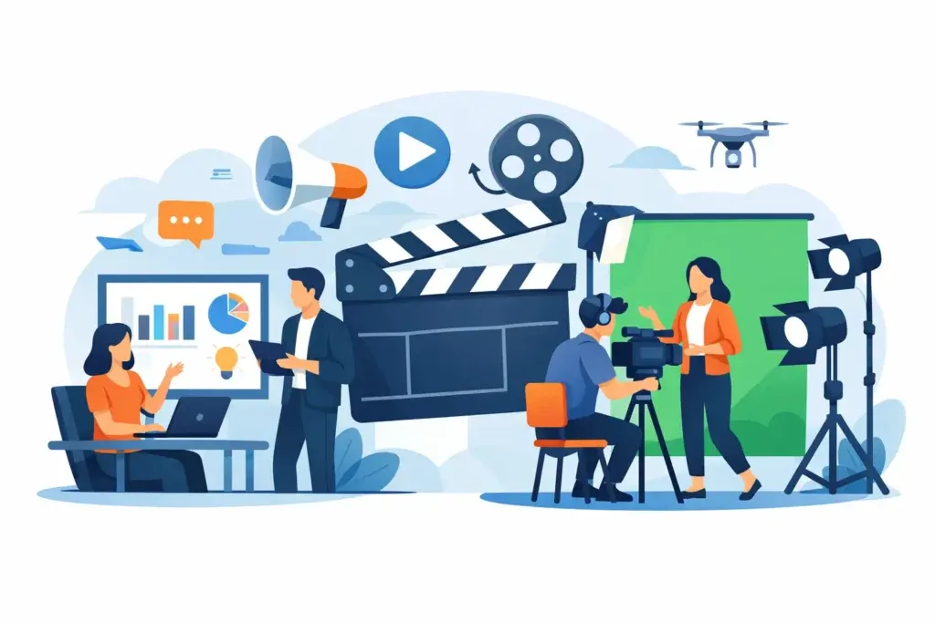 Agencja reklamowa a produkcja wideo
