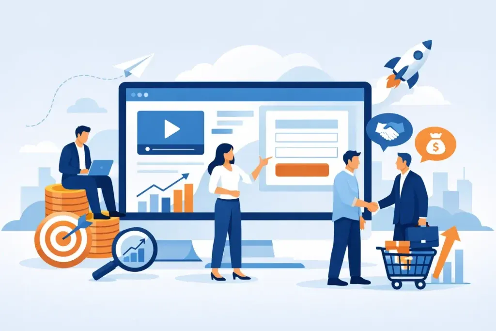 Landing page B2B, który naprawdę sprzedaje