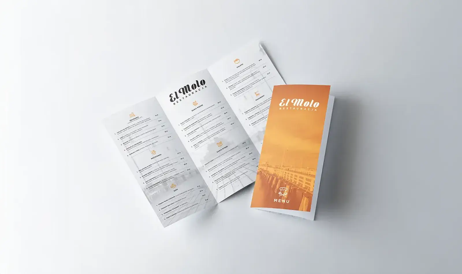 El Molo – Menu · Restauracja