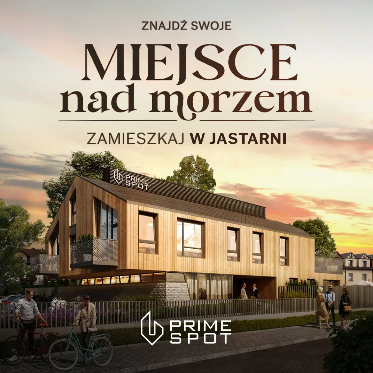 PrimeSpot: Miejsce nad morzem, zamieszkaj w Jastarni, format 1:1