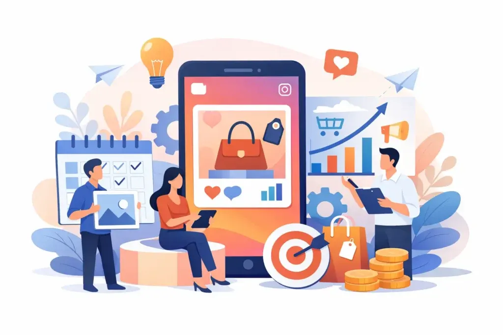 Plan contentu na Instagram, który wspiera sprzedaż